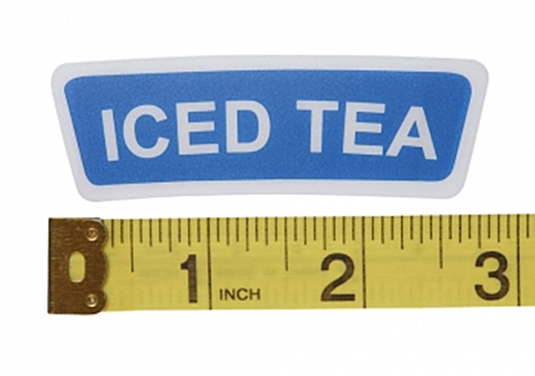 (image for) Wilbur Curtis WC-3992 LABEL, ICE TEA FOR WC-3320 - Click Image to Close